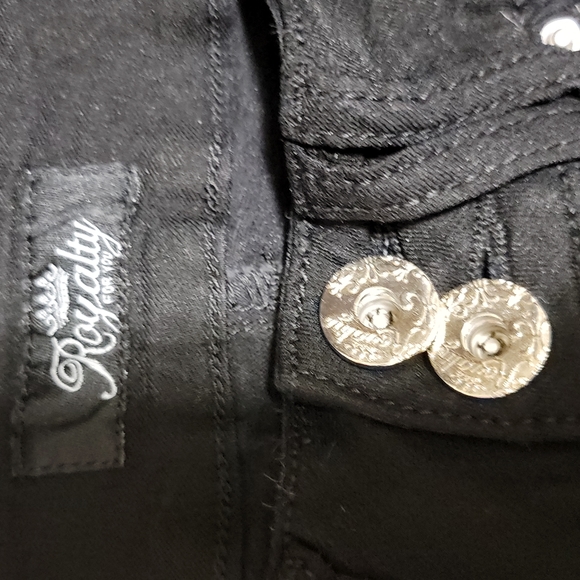 EUC Royalty for You Black Pants size 10 - Picture 2 of 4